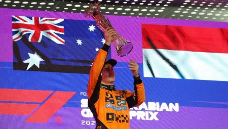 Suudi Arabistan’da kazanan Oscar Piastri oldu
