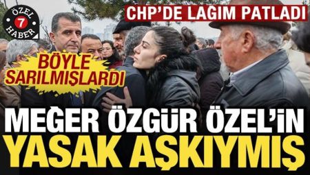 Bu türlü sarılmışlardı: Oysaki Özgür Özel’in yasak aşkıymış