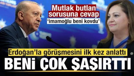 Burcu Köksal, Erdoğan ile birinci görüşmesini anlattı! Mutlak butlan sorusuna cevap!