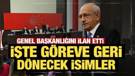 Kılıçdaroğlu’nun son MYK’sı yine gündemde: İşte misyona geri dönecek isimler