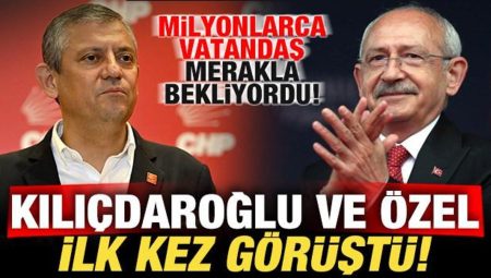 Milyonlarca vatandaş merakla bekliyordu! Özgür Özel ve Kılıçdaroğlu’dan birinci görüşme