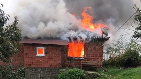 Perşembe’nin Töngeldüzü Mahallesi’nde ev yangını