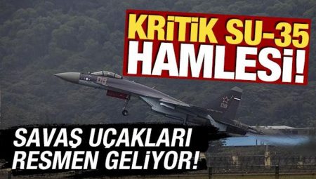 Rusya’dan Su-35 savaş uçağı hamlesi! Resmen geliyor